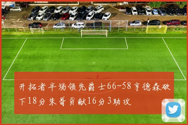 开拓者半场领先爵士66-58亨德森砍下18分朱哥贡献16分3助攻